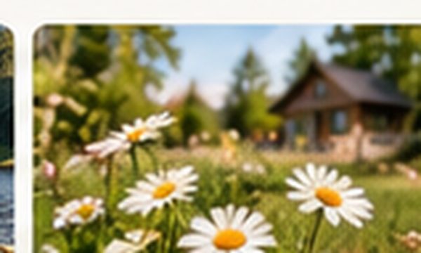Летние цветы, иллюстрация
